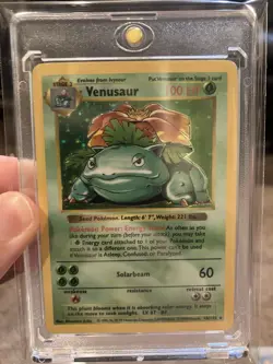 WOTC vintage Pokemon Card Holos Lot Of 6 With Shadowless Venusaur! - Image 5