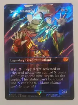 MTG: Gogo, Master of Mimicry (Borderless) (Surge Foil) Final Fantasy Foil - Image 1