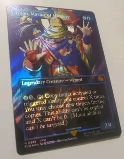 MTG: Gogo, Master of Mimicry (Borderless) (Surge Foil) Final Fantasy Foil - Image 3