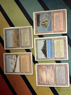 MTG Revised Edition Dual Lands set - Image 3