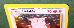 Pokemon TCG Clefable Jungle 1/64 Holo Unlimited Holo Rare - Image 2