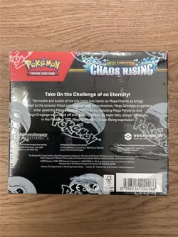 ++ Pokemon Mega Evolution Chaos Rising Booster Box 36 Packs Factory Sealed NEW - Image 2