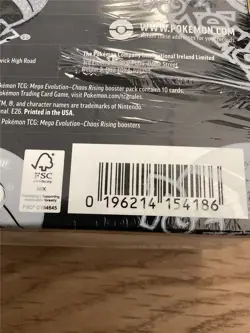 ++ Pokemon Mega Evolution Chaos Rising Booster Box 36 Packs Factory Sealed NEW - Image 3