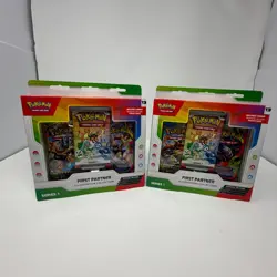 Lot of 2 - Pokemon First Partner Illustration Collection (Series 1) - Image 1
