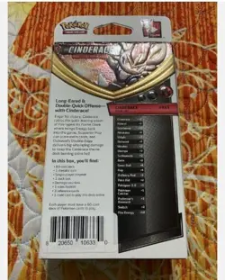 Pokemon Sword & Shield Cinderace Theme Deck New & Sealed - Image 2