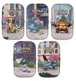 Pokemon TCG: Lumiose City Mini Tin Set of 5 - NEW Sealed Ship FAST - Image 1