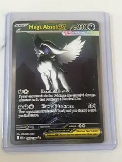 Mega Absol EX 180/132 Evolutions Secret Rare Holo English Pokemon TCG Mega - Image 1