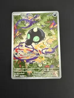 Shroodle 149/132 Illustration Rare Pokemon Mega Evolution NM - Image 1