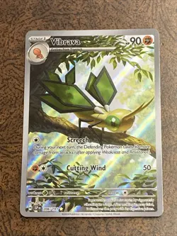 Vibrava 206/191 Surging Sparks Illustration Rare Pokemon Card - Image 1