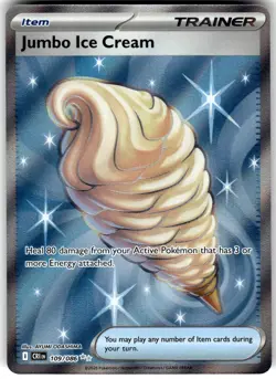 Jumbo Ice Cream 109/086 Chaos Rising Pokemon NM Fast Ship - Image 1