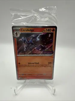 Sealed STAFF Mega Evolution Phantasmal Flames Promo Prerelease Pack 4 Pokemon - Image 1