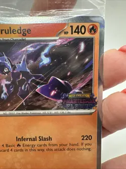 Sealed STAFF Mega Evolution Phantasmal Flames Promo Prerelease Pack 4 Pokemon - Image 3