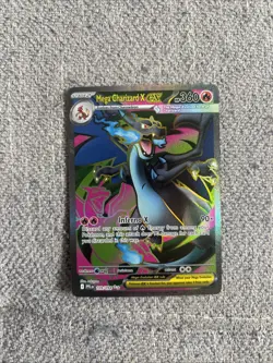 Mega Charizard X Ex 109/094 Me02 Phantasmal Flames Holo Full Art - Image 1