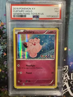 Pokemon Clefairy PSA 7 Toys R Us Promo - Image 1