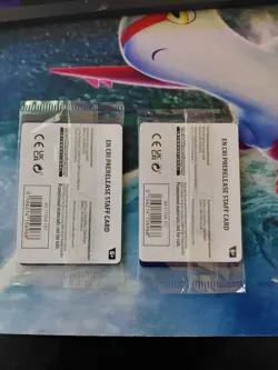 Pokemon CHAOS RISING STAFF PROMOS SEALED - Image 3