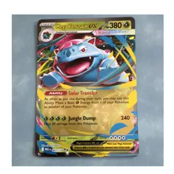 Mega Venusaur EX Double Rare Holo 003/132 Me01 Pokemon TCG 380 HP - Image 1