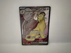 Team Rocket's Persian EX 219/182 Pokemon S&V Destined Rivals - Image 1