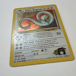 Wizards of the Coast Pokemon TCG Erika's Dragonair 4/132 Gym Heroes Holo Rare - Image 4