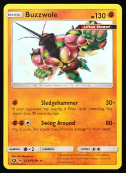 Buzzwole SV24/SV94 Pokemon Hidden Fates NM - Image 1