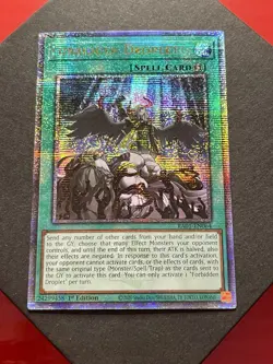 Forbidden Droplet | RA01-EN064 | Quarter Century Secret Rare | NM | YuGiOh! - Image 1