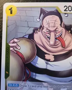 Vasco Shot OP16-110 Foil Rare The Time Of Battle One Piece Card Game - Image 2