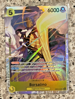 One Piece Borsalino Foil Adventure on Kami's Island EB04-058 NM/M - Image 1