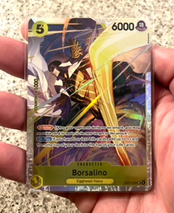 One Piece Borsalino Foil Adventure on Kami's Island EB04-058 NM/M - Image 3
