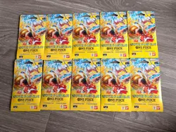One Piece Adventure On Kami’s Island OP15 Sleeved Booster Packs X10 - Image 1