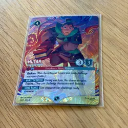 Disney Lorcana Mulan Charging Ahead FOIL Promo DLC Challenge 3/C2 EN NM Rare - Image 3