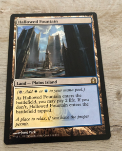 MTG Hallowed Fountain Return to Ravnica Regular - Image 1