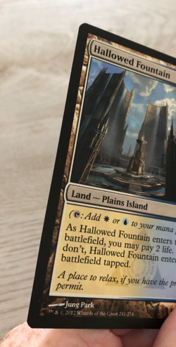 MTG Hallowed Fountain Return to Ravnica Regular - Image 4