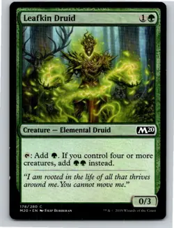 Magic the Gathering Leafkin Druid Core Set 2020 MTG Free Shipping! - Image 1