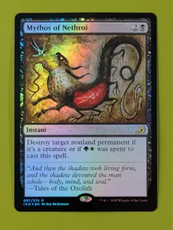 FOIL Mythos of Nethroi x1 Ikoria: Lair of Behemoths 1x MTG Magic the Gathering - Image 1