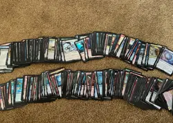 Lot of 600 FOIL Magic: The Gathering Final Fantasy Common & Uncommon bulk MTG - Image 1