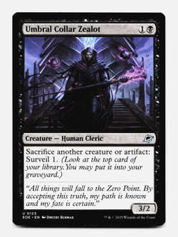 Umbral Collar Zealot [Edge of Eternities] MTG Magic NM/M 💀 - Image 3