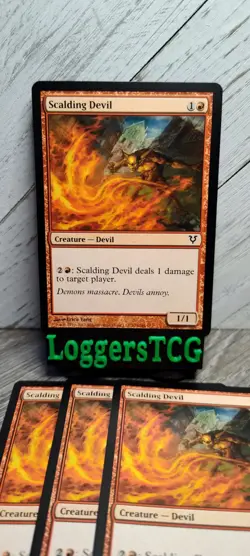 MTG Scalding Devil PLAYSET x4 / Avacyn Restored 155/244 NM - Image 1