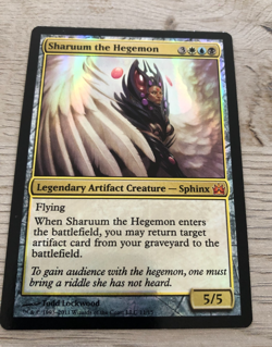 MTG Sharuum the Hegemon FOIL From the Vault: Legends NM - Image 1