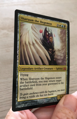 MTG Sharuum the Hegemon FOIL From the Vault: Legends NM - Image 4