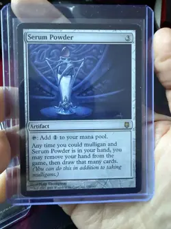 Serum Powder , MTG Darksteel (2004) Rare Artifact LP/NM - Image 1