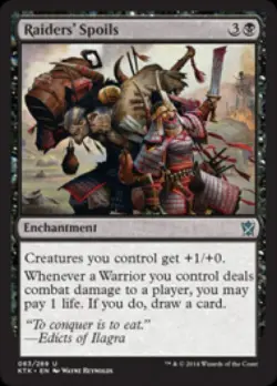 Raiders' Spoils - Light Play MTG Khans of Tarkir - Image 1
