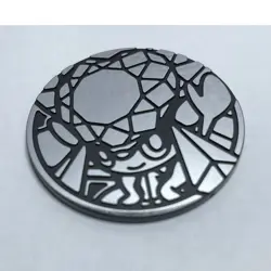 Pokemon TCG Dianci Silver Embossed Flip Coin - Image 1