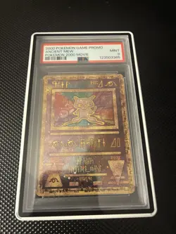 2000 POKEMON GAME MOVIE | POKEMON 2000 MOVIE ANCIENT MEW PSA 9 - Image 1