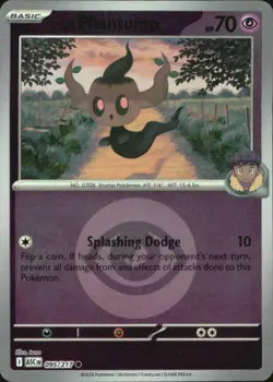 Hop's Phantump (Eye) 095/217 Holo ME: Ascended Heroes Pokemon Reverse Holo NM - Image 1