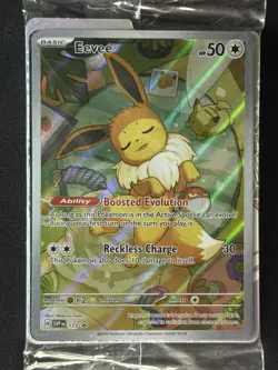 Eevee 173 SV Black Star Promo Prismatic Evolutions Factory Sealed Pokemon TCG - Image 2