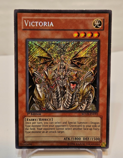 Victoria SOVR-EN093 Secret Rare 1st Edition Yugioh 1571 - Image 1