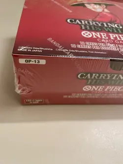 One Piece TCG OP-13 Carrying On His Will Booster Box SEALED English 24 Packs - Image 2