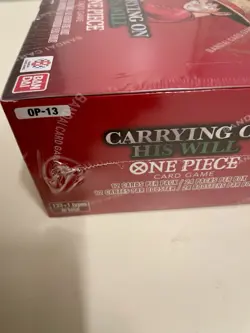 One Piece TCG OP-13 Carrying On His Will Booster Box SEALED English 24 Packs - Image 4