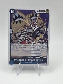 Prisoner of Impel Down OP16-042 R The Time of Battle Foil English One Piece - Image 1