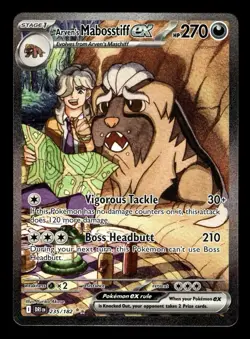 Arven's Mabosstiff ex -235/182 - SIR- Destined Rivals SV10- Pokemon TCG Card - Image 1