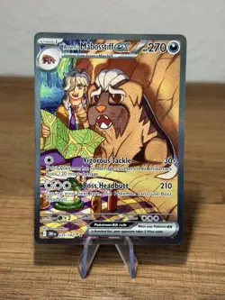 Arven's Mabosstiff ex 235/182 Sv10: Destined Rivals Holo Pokemon TCG Card - Image 1